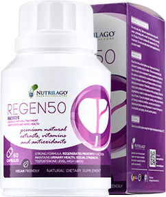 REGEN50 STRONG suplemento natural para vitalidade e energia masculina